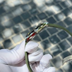 Đồng Hồ Hublot Classic Fusion Titanium Chế Tác Màu Xanh Lá Cây Nặng 85 Grams Xưởng JJZ 42mm (2)