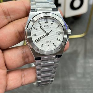 Đồng Hồ IWC Ingenieur Chế Tác Mặt Trắng Máy Cơ Thuỵ Sỹ Nhà Máy V7 40mm (2)