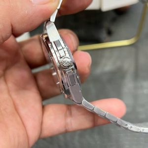 Đồng Hồ IWC Ingenieur Chế Tác Mặt Trắng Máy Cơ Thuỵ Sỹ Nhà Máy V7 40mm (2)