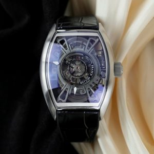 Đồng Hồ Nam Franck Muller Curvex CX Grand Central Tourbillon Skeleton Chế Tác 42x56mm (2)