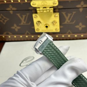 Đồng Hồ Omega Aqua Terra Worldtimer Chế Tác Màu Xanh Lá Cây Dây Cao Su Xưởng VS 43mm (2)