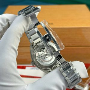 Đồng Hồ Omega Aqua Terra Worldtimer Replica 11 Mặt Trắng Máy Cơ Thuỵ Sỹ 43mm (2)
