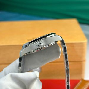 Đồng Hồ Omega Aqua Terra Worldtimer Replica 11 Mặt Trắng Máy Cơ Thuỵ Sỹ 43mm (2)