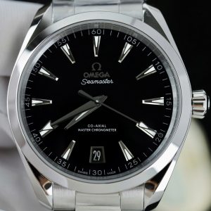 Đồng Hồ Omega Chế Tác Seamaster Aqua Terra Mặt Đen Dây Kim Loại Xưởng VS 41mm (2)