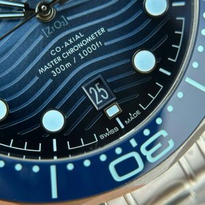 Đồng Hồ Omega Chế Tác Seamaster Diver 300M Summer Blue Máy Cơ Thụy Sỹ Nhà Máy VS 42mm (2)