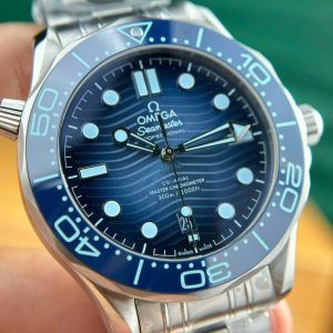 Đồng Hồ Omega Chế Tác Seamaster Diver 300M Summer Blue Máy Cơ Thụy Sỹ Nhà Máy VS 42mm (2)