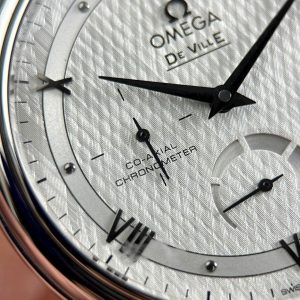 Đồng Hồ Omega Replica 11 De Ville Prestige Power Reserve Mặt Trắng Máy Cơ Thụy Sỹ 39 (2)