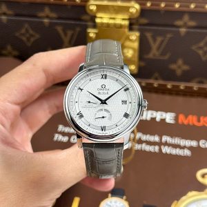 Đồng Hồ Omega Replica 11 De Ville Prestige Power Reserve Mặt Trắng Máy Cơ Thụy Sỹ 39 (2)