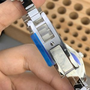 Đồng Hồ Omega Seamaster Co-Axial Fake 11 Mặt Xanh Nước Biển Nhà Máy VS 41mm (2)