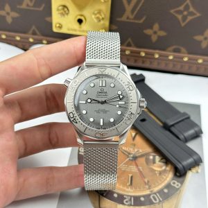 Đồng Hồ Omega Seamaster Diver 300m Chế Tác Mặt Xám Máy Cơ Thụy Sỹ Xưởng VS 42mm (7)