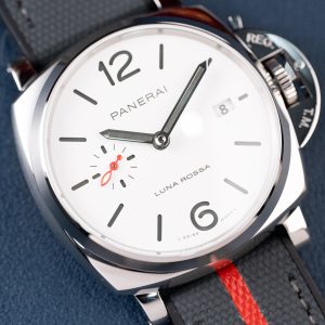 Đồng Hồ Panerai Chế Tác Luminor Due Luna Rossa PAM1381 Mặt Trắng Máy Cơ Thụy Sỹ Xưởng 42mm (2)