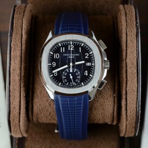 Đồng Hồ Patek Philippe Aquanaut 5968G Chế Tác Màu Xanh Dương Dây Cao Su 42 (1)