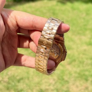 Đồng Hồ Patek Philippe Nautilus 5711 Chế Tác Mặt Nâu Máy Khắc Xưởng BB 40mm (2)