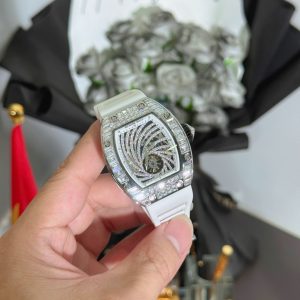 Đồng Hồ Richard Mille Rep Cao Cấp RM51-02 Màu Trắng Máy Cơ Tự Động Thụy Sỹ 40mm (2)