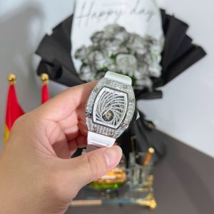 Đồng Hồ Richard Mille Rep Cao Cấp RM51-02 Màu Trắng Máy Cơ Tự Động Thụy Sỹ 40mm (2)