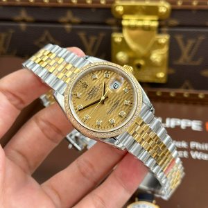 Đồng Hồ Rolex DateJust 126231 Chế Tác Mặt Số Xếp Gạch Dây Đeo Jubilee VSF 36mm (2)