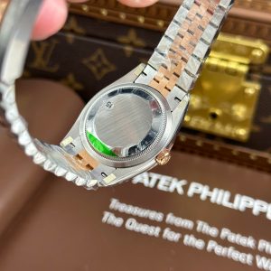 Đồng Hồ Rolex DateJust 126231 Chế Tác Mặt Xám Họa Tiết Nếp Gấp Nhà Máy VS 36mm (2)