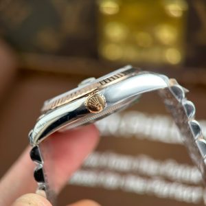 Đồng Hồ Rolex DateJust 126231 Chế Tác Mặt Xám Họa Tiết Nếp Gấp Nhà Máy VS 36mm (2)