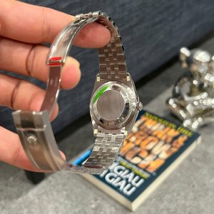 Đồng Hồ Rolex DateJust Replica 11 Mặt Xanh Blue Máy Cơ Thụy Sỹ Nhà Máy VS 36mm (2)