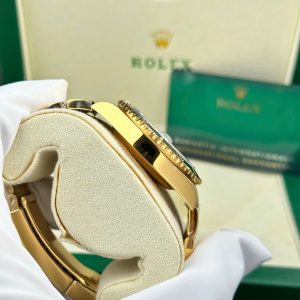 Đồng Hồ Rolex Submariner 126618LN Chế Tác Mạ Vàng Mặt Đen Nhà Máy VS 41mm (2)
