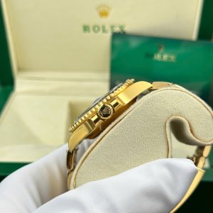 Đồng Hồ Rolex Submariner 126618LN Chế Tác Mạ Vàng Mặt Đen Nhà Máy VS 41mm (2)