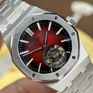 Đồng Hồ Audemars Piguet Chế Tác 11 Royal Oak Selfwinding Flying Tourbillon 26730ST Mặt Số Màu Đỏ Tía 41mm (2)