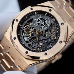 Đồng Hồ Audemars Piguet Chế Tác Royal Oak Jumbo Extra-thin Openworked 16204 Máy Cơ Thụy Sỹ Nhà Máy ZF 39mm (2)