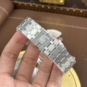 Đồng Hồ Audemars Piguet Chế Tác Royal Oak Selfwinding Flying Tourbillon 26730BC Mặt Xám Đính Đá Baguette 41mm (2)