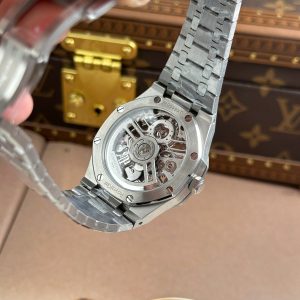 Đồng Hồ Audemars Piguet Chế Tác Royal Oak Tourbillon 26735 Mặt Skeleton Dây Kim Loại 41mm (2)