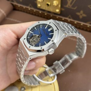 Đồng Hồ Audemars Piguet Royal Oak Selfwinding Flying Tourbillon 26530ST Chế Tác Mặt Xanh Khói 41mm (2)