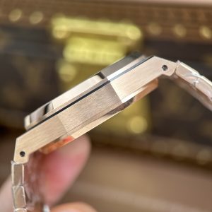 Đồng Hồ Audemars Piguet Royal Oak Selfwinding Flying Tourbillon 26730OR Replica 11 Mạ Vàng Hồng Mặt Xám 41mm (2)