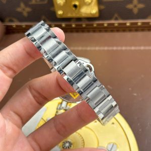 Đồng Hồ Cartier Ballon Bleu Rep Cao Cấp Nữ Mặt Hồng Máy Pin Thụy Sỹ Nhà Máy AF 33mm (2)