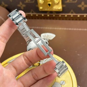 Đồng Hồ Cartier Ballon Bleu Rep Cao Cấp Nữ Mặt Hồng Máy Pin Thụy Sỹ Nhà Máy AF 33mm (2)