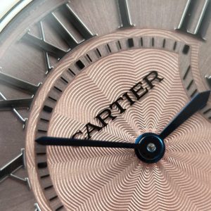 Đồng Hồ Cartier Ballon Bleu Rep Cao Cấp Nữ Mặt Hồng Máy Pin Thụy Sỹ Nhà Máy AF 33mm (2)