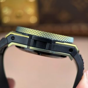 Đồng Hồ Hublot Big Bang Bản Kỉ Niệm 20 Năm Replica 11 Máy Cơ Tự Động Dây Cao Su Xưởng BBA 43mm (2)