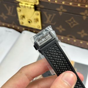 Đồng Hồ Hublot Replica 11 Big Bang 20th Anniversary Ceramic All Black Chronograph Xưởng BBA 43mm (2)