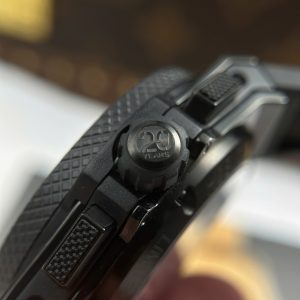 Đồng Hồ Hublot Replica 11 Big Bang 20th Anniversary Ceramic All Black Chronograph Xưởng BBA 43mm (2)