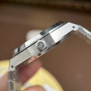 Đồng Hồ Nam Chế Tác Audemars Piguet Royal Oak Selfwinding Flying Tourbillon 26730BC Mặt Xanh Lá Cây Đính Đá Baguette 41mm (2)