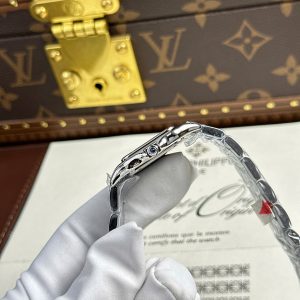 Đồng Hồ Nữ Cartier Panthere Replica 11 Màu Trắng Máy Pin Thụy Sỹ Xưởng BV 27x36mm (2)