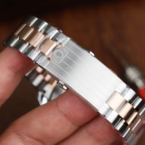 Đồng Hồ Omega SpeedMaster MoonWatch Chế Tác Demi Vàng Hồng Dây Kim Loại 42mm (2)