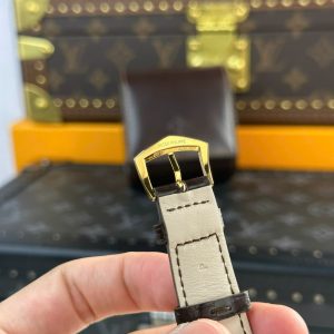 Đồng Hồ Patek Philippe Calatrava 5227R Chế Tác Mạ Vàng Dây Da Nhà Máy 3K 39mm (2)