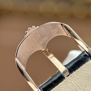 Đồng Hồ Rolex Cellini Dual Time 50525 Chế Tác Mạ Vàng Hồng Mặt Trắng Nhà Máy KZ 39mm (2)