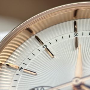 Đồng Hồ Rolex Cellini Dual Time 50525 Chế Tác Mạ Vàng Hồng Mặt Trắng Nhà Máy KZ 39mm (2)