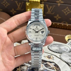 Đồng Hồ Rolex Day-Date Chế Tác Mặt Thiên Thạch Trọng Lượng 186 Grams Nhà Máy QF 40mm (2)