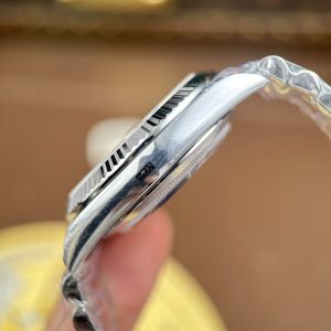 Đồng Hồ Rolex Day-Date Replica 11 Mặt Xám Trọng Lượng 186 Grams Xưởng QF 40mm (2)