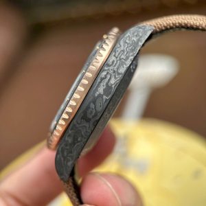 Đồng Hồ Rolex GMT-Master II DiW Chế Tác Vỏ Carbon Mặt Hồng Máy Cơ Thụy Sỹ 40mm (1)