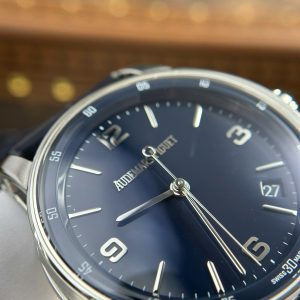 Đồng Hồ Audemars Piguet Chế Tác Code 11.59 Selfwinding 15210OR Mặt Xanh Blue Xưởng APS 41mm (2)