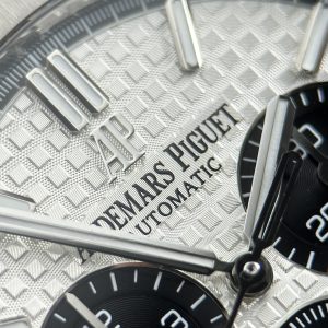 Đồng Hồ Audemars Piguet Chế Tác Royal Oak 26331ST Mặt Trắng Máy Cơ Thụy Sỹ Xưởng APS 41mm (2)