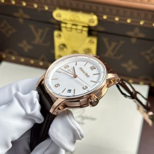 Đồng Hồ Audemars Piguet Rep 11 Code 11.59 Selfwinding 15210OR Mạ Vàng Hồng Mặt Trắng Xưởng APS 41mm (2)