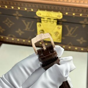 Đồng Hồ Audemars Piguet Rep 11 Code 11.59 Selfwinding 15210OR Mạ Vàng Hồng Mặt Trắng Xưởng APS 41mm (2)